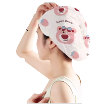 Disposable bathrobe dry hair cap thickened super absorbent quick dry travel bag hair towel wipe hair shampoo shower cap