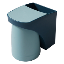 Benwangs punch-free toothbrush storage rack wall-mounted bathroom magnetic mouthwash cup bathroom electric toothbrush storage box