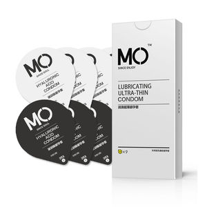 MO玻尿酸避孕套安全套9只情趣超薄润滑003男用女用成人安全套延时