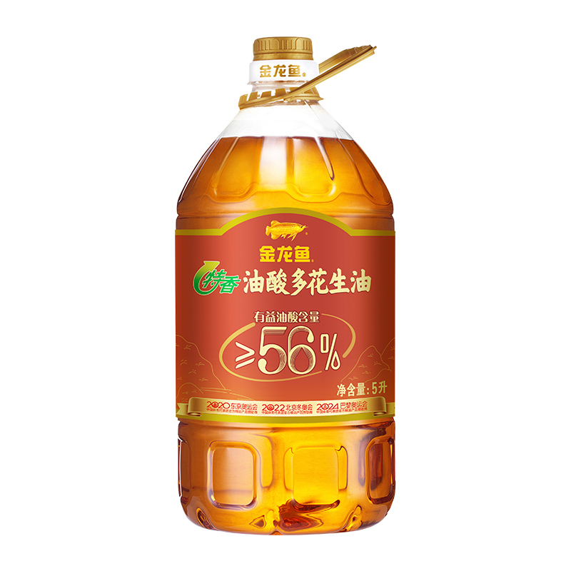 金龙鱼特香油酸多花生油5L