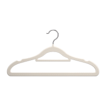 Kaveri flocked clothes hangers 30 pieces non-marking non-slip no bag not easy to shed organizer storage special