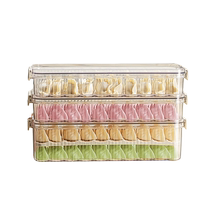Sheli food-grade dumpling storage box refrigerator crisper steamed bun bread noodle storage sealed box can be frozen