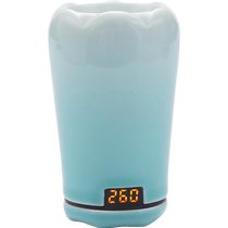 Ceramic incense burner rechargeable home indoor electronic aromatherapy furnace temperature adjustment handheld electric aromatherapy furnace creative ornaments