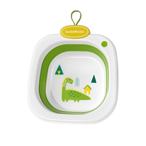 Lavabo pliable pour bébé siècle fournitures pour nouveau-né bassin en PP bain de pieds pour bébé