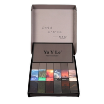 Light luxury toothbrush soft bristles high-end 6-piece carton set dental clinic toothbrush wide head soft bristles oral gift toothbrush