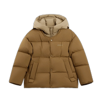 EBAER childrens down jacket boys and girls 2024 new bread jacket three-proof protection