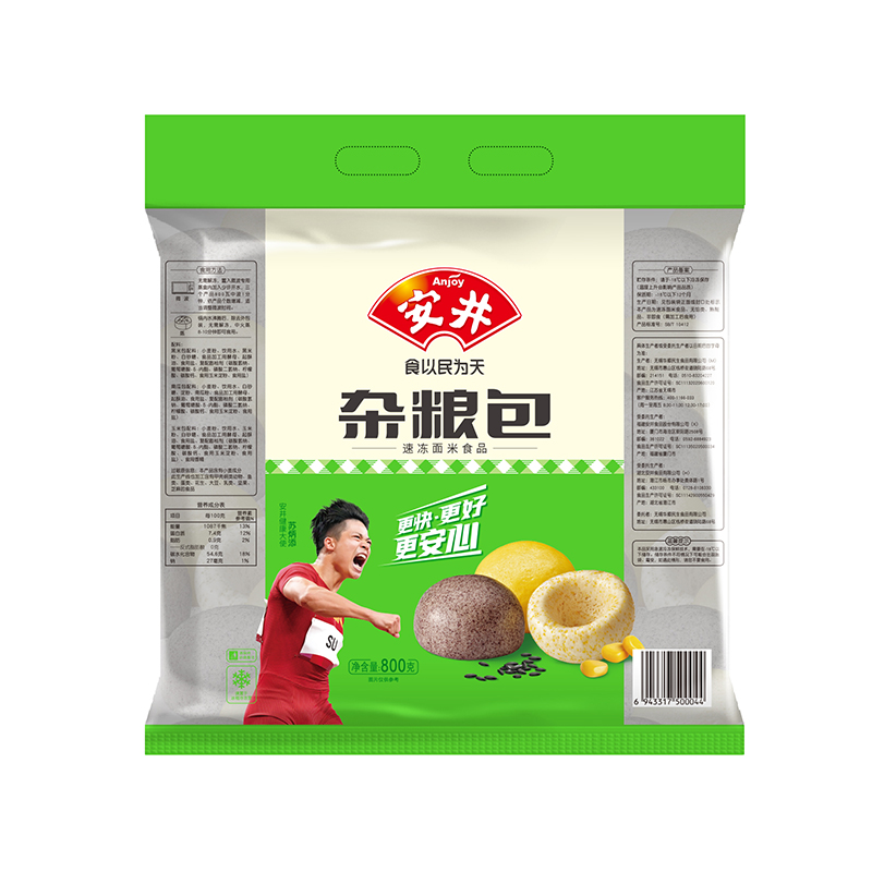 【3倍购】安井杂粮包800g*3袋