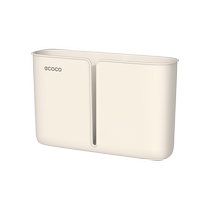 Garbage bag storage artifact kitchen wall-mounted punch-free large-capacity plastic bag extraction box garbage bag storage rack