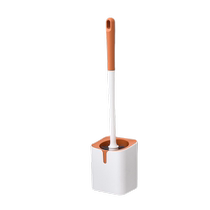 Toilet brush with base no punching wall-mounted household bathroom toilet plastic long-handled cleaning brush 1 piece