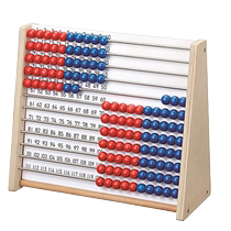 Japan imports KUMON BRIEFCASES Puzzle Digital 3-8 Year Old Boy Girl Gift Enlightenment Wooden Abacus Beads