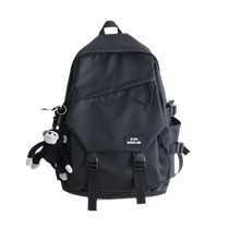 Schoolbag mens ins fashion college student vintage style backpack fashionable brand campus backpack womens Korean version simple and versatile travel