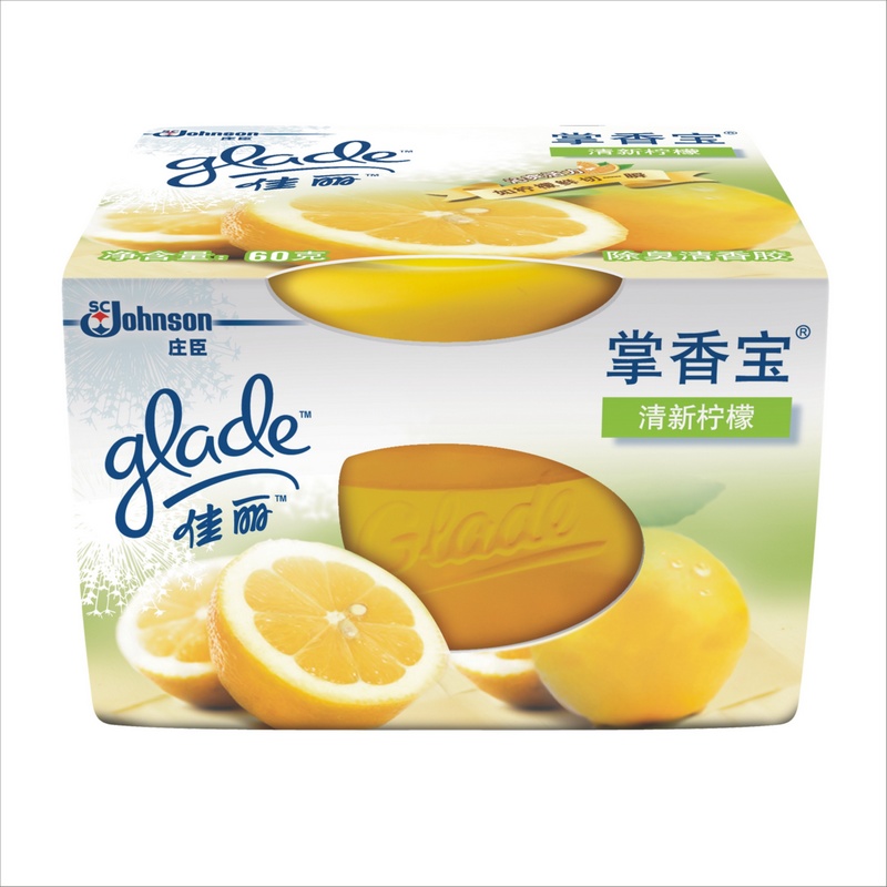 Jiali Air Freshener Palm Balm Lemon Deodorant Deodorant Gel 60g * 3 - Trang chủ nước vệ sinh bồn cầu