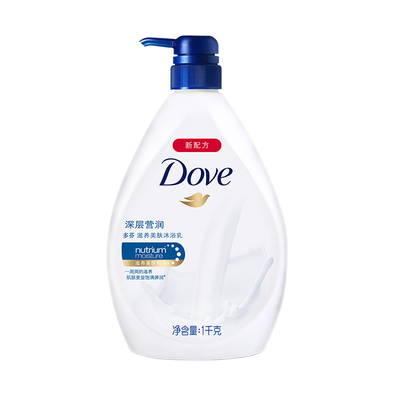 多芬牛奶滋养沐浴露1000ml