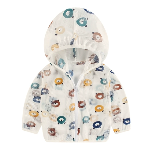 Летняя одежда для защиты от солнца, легкий и тонкий дышащий детский костюм мальчика цветочника, детская куртка, защита от ультрафиолета