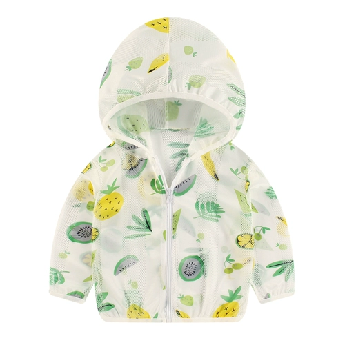 Летняя одежда для защиты от солнца, легкий и тонкий дышащий детский костюм мальчика цветочника, детская куртка, защита от ультрафиолета