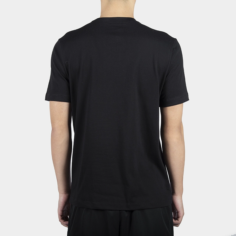 NIKE DRI-FIT nam raindrop lớn áo thun bóng rổ LOGO tay áo ngắn giản dị BQ3646 / 705475-601 - Áo phông thể thao áo phông lining