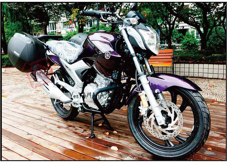 Yamaha YS bay tới 250 ngày kiếm vua YBR250 ụ kệ bên khung khung bên khung hộp Xia De SHAD hộp đuôi - Xe gắn máy phía sau hộp thùng đựng đồ gắn đuôi xe máy