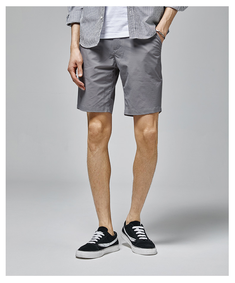 Momoike hè giản dị năm quần nam quần lửng mỏng phần 5 điểm phù hợp với quần short nam xu hướng hoang dã - Quần short quần sịp