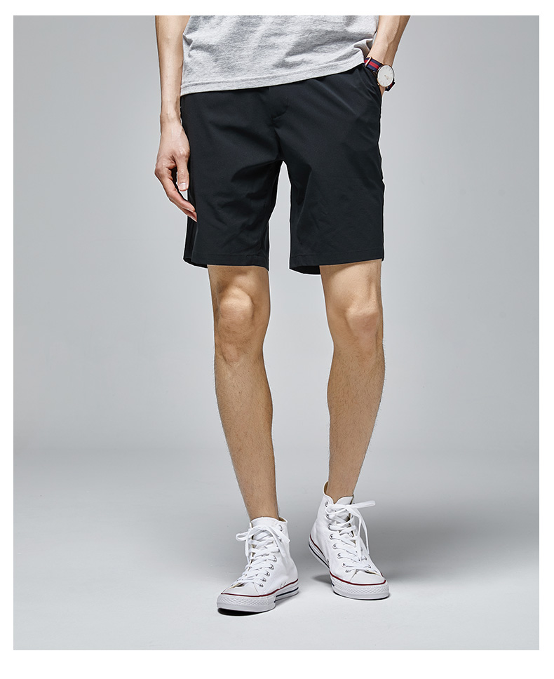 Momoike hè giản dị năm quần nam quần lửng mỏng phần 5 điểm phù hợp với quần short nam xu hướng hoang dã - Quần short quần sịp