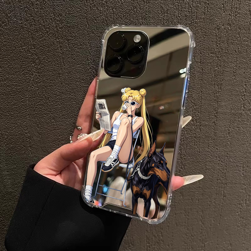 Retro Sailor Moon Case for iPhone 17, Compatible with Apple 14, 16 Pro Max, Tsukino Usagi, 15, Huawei Mate 70 Pro, Mirror P80, Xiaomi Acrylic, Dog Walking, 13, Soft Rubber, for Women Retro Sailor Moon Case for iPhone 17, Compatible with Apple 14, 16 Pro Max, Tsukino Usagi, 15, Huawei Mate 70 Pro, Mirror P80, Xiaomi Acrylic, Dog Walking, 13, Soft Rubber, for Women