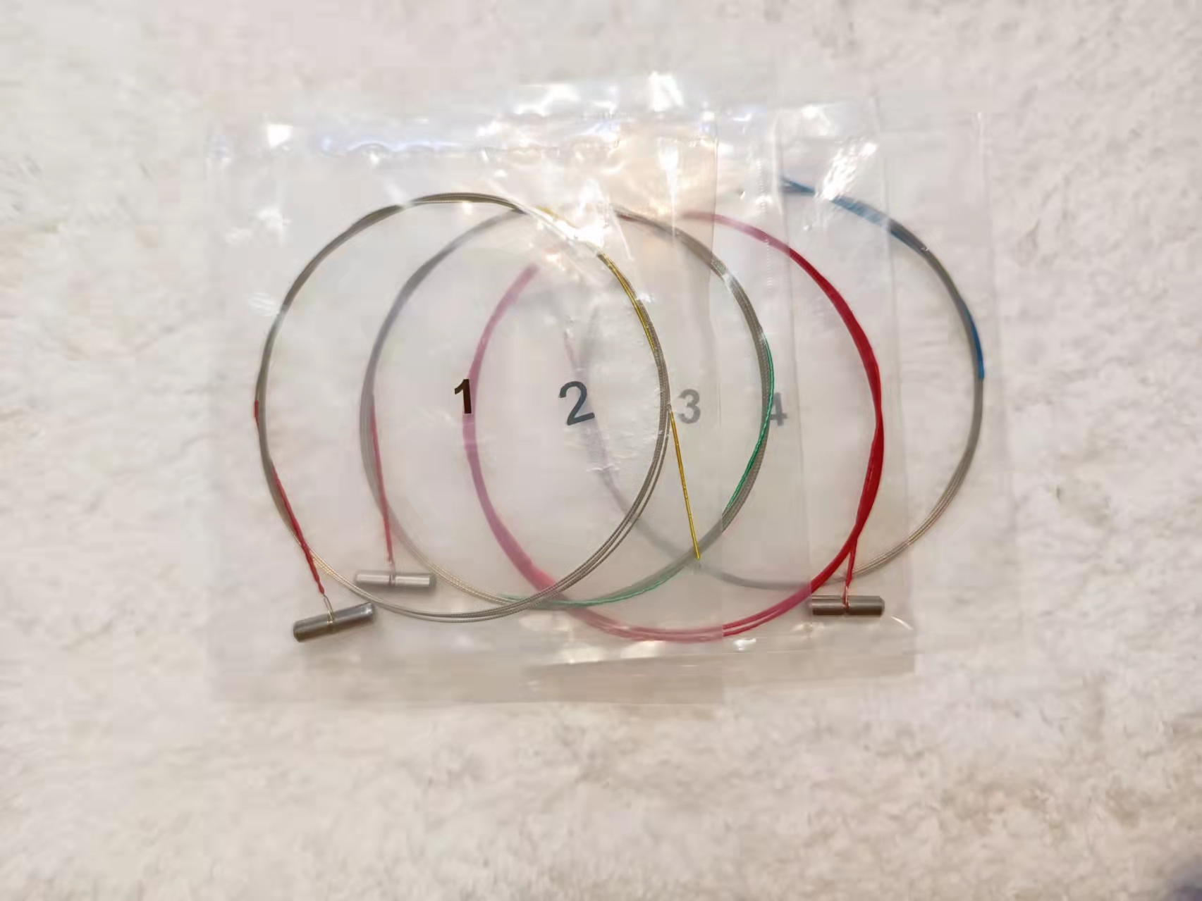 One meter small guzheng universal silver-plated strings