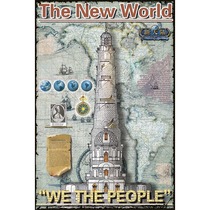 Jigsaw puzzle 1000 Fun World Geography cartoon animation toy into civilization and culture new continent retro puzzle