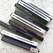 Spot American NYX MICRO BROW double head very fine long lasting not dizzy eyebrow pencil with eyebrow brush 8 color k sister recommended