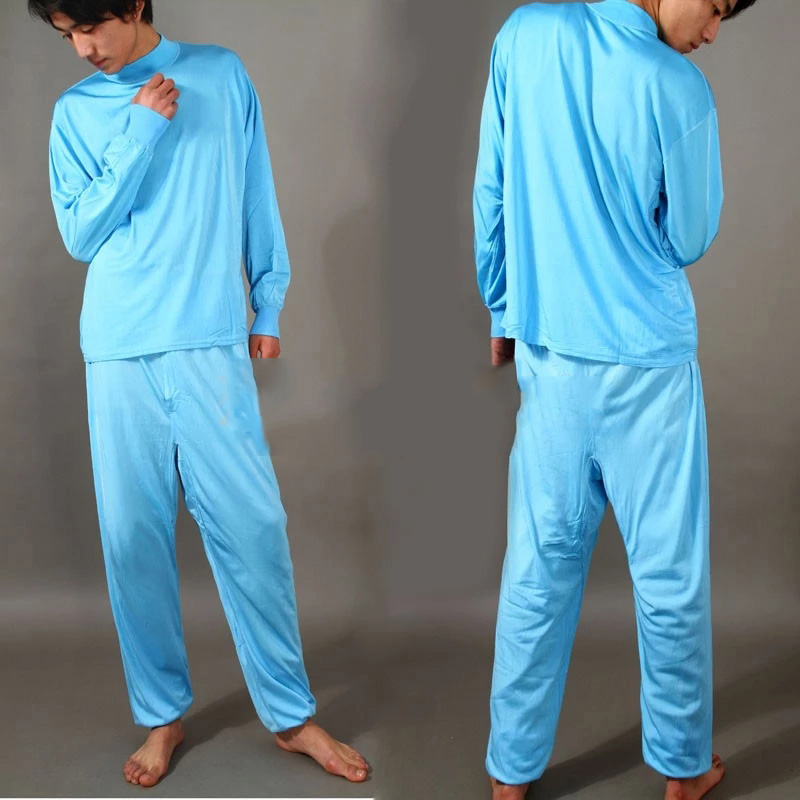 Activity price 59 Old stock Pilot Antistatic Real Silk Underwear Genuine Silk Shirt Pants Speed Dry Perspiration Breathable