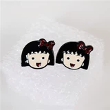 樱桃小丸子 Мультяшные серьги