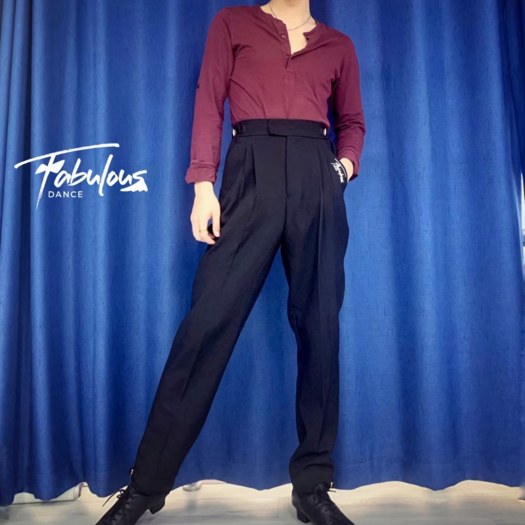 Micro-dance suit Latin dance practice The men and women of the same high quality