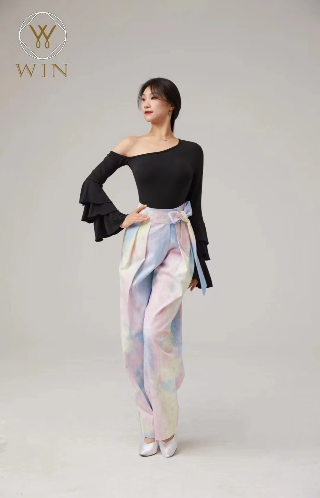 Micro-dance suit WIN the new autumn and winter Latin Morden dance with high-end custom-made models