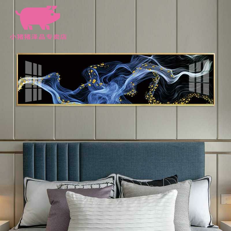 Light key-2 luxury banner crystal porcelain painting painting the living room sofa setting wall of bedroom the head of a bed decoration European - style room abstract to hang a picture