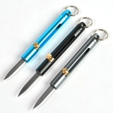 Металлический портативный складной нож, маленький изысканный дорожный брелок, коробка, алюминиевый сплав