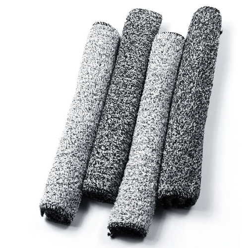 Импортный солнечный свет Life Polyester Fiber Clote Bamboo -уголь с двойной утолщенной посудомоечной машиной 3 куски