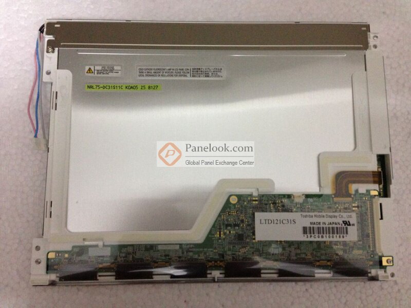 Original dress Toshiba 12 1 inch LCD screen LTD121C31S LTD121C31F pre-RFQ