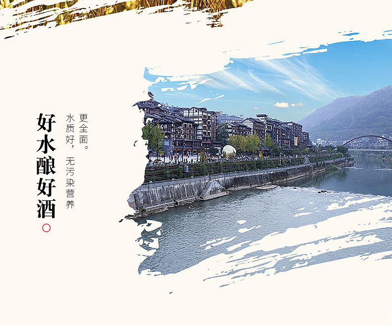 茅台镇产 贵州国宾酒 52度浓香型白酒 纯粮食酒 480ml*6瓶 图4