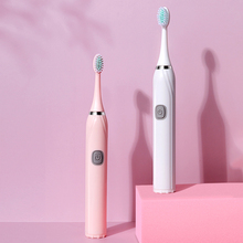 电动牙刷情侣款软毛防水3刷头