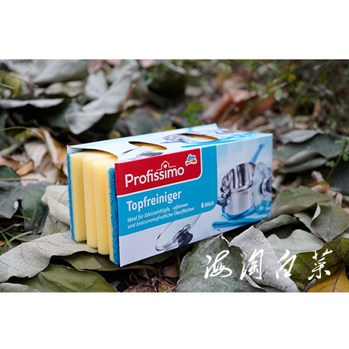 German original Dm supermarket Double sided sponge stainless steel Baise dishwashing pan not easy to deform single sheet