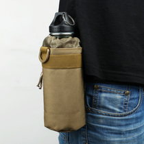 Kettle bag Outdoor water cup bag Sports kettle bag Cuff Tactical wear belt Multi-function MOLLe accessory Cuff