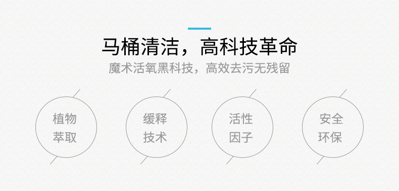 绿标家居 除臭杀菌蓝泡泡洁厕灵 图2