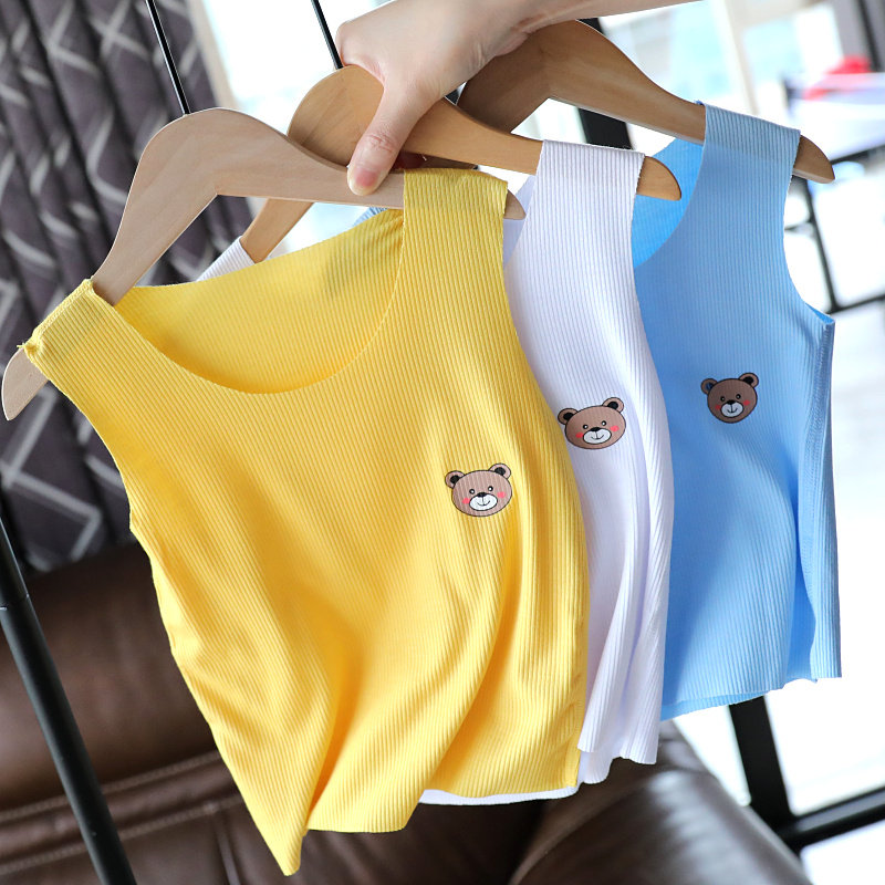 Childless Mordale vest slim fit boy baby girl T-shirt baby summer clothing blouse 1337