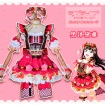 Heart cos clothing lovelive Aqours water group chocolate Valentines Day Third Edition Black