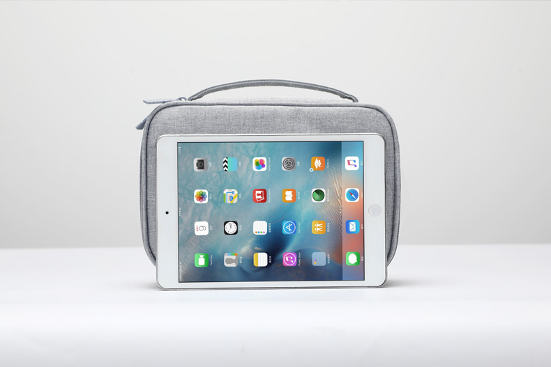 BUBM dữ liệu kỹ thuật số lưu trữ cáp dây nguồn sạc pin kho báu ipad phẳng bảo vệ - Lưu trữ cho sản phẩm kỹ thuật số hộp đựng tai nghe i12