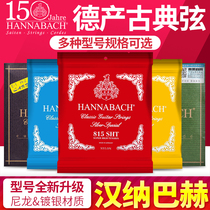 Hannabach Hannabach 800 815 850 728 classical guitar strings low medium and high tension nylon strings