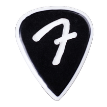 Fender F-label celluloid electric wood folk guitar pick standard large triangle strumming piece