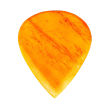 UK Timber Tone Kimberton JAZY Color Rubbed Ox Bone Guitar Pick Electric Bass Jazz Speed ​​Play