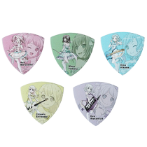 Japanese ESP BanG Dream anime two-dimensional band electric acoustic guitar pick large triangle folk strum