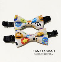 FXB handmade cartoon circular figure 100-day baby one-year-old baby collar flower boy boy student child bow tie