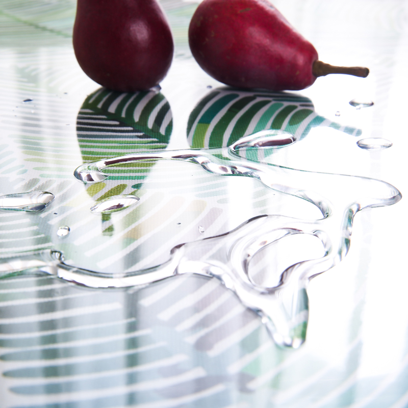 Transparent table mat Soft glass table cloth PVC crystal board Plastic table cloth Waterproof and anti-hot table Transparent soft glass mat