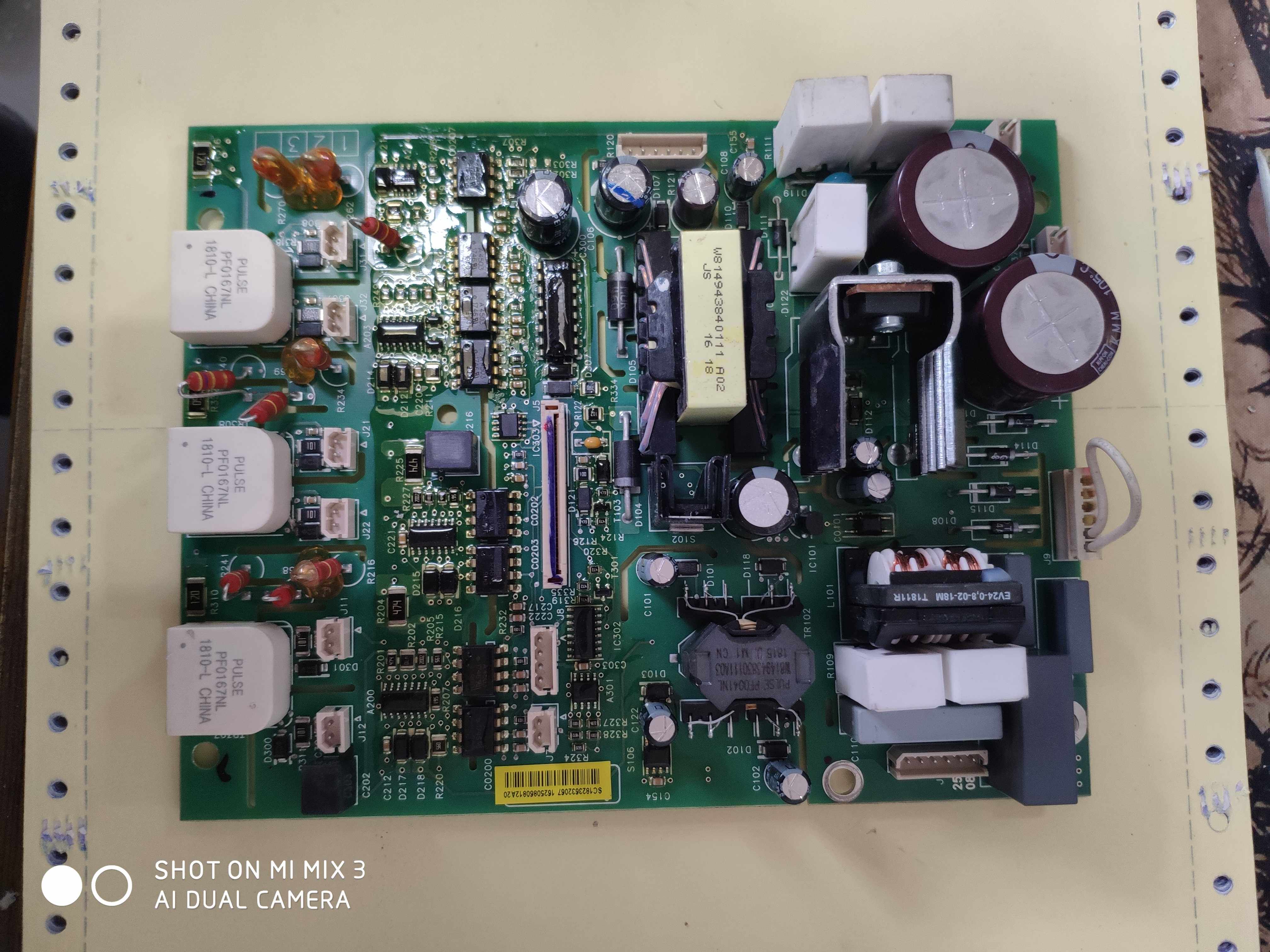 Schneider ats48 series ATS48C14Q driver board wrapped